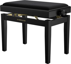 We Try Starfavor’s Adjustable Piano Bench – Comfort Review