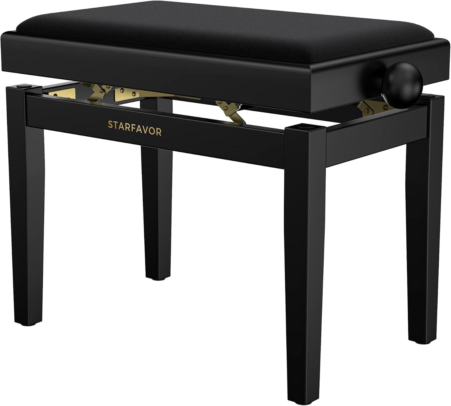 We Try Starfavor’s Adjustable Piano Bench – Comfort Review