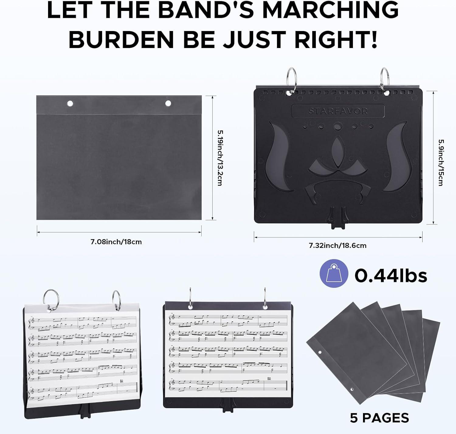 Our Verdict: Starfavor Flip Folio for Marching Band